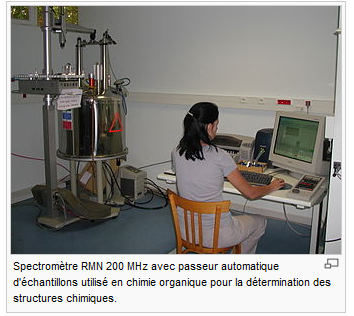 Le spectromètre RMN
